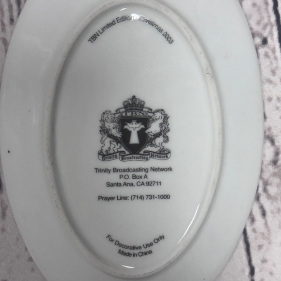 Decorative porcelain plate TBN - Picture 4 of 11